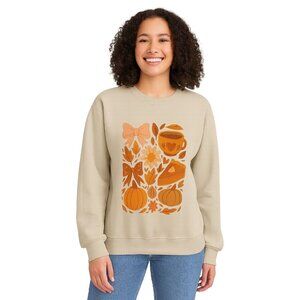 Gildan Halloween Sweatshirt, Pumpkin Spice & Cozy Vibes, Fall Shirt